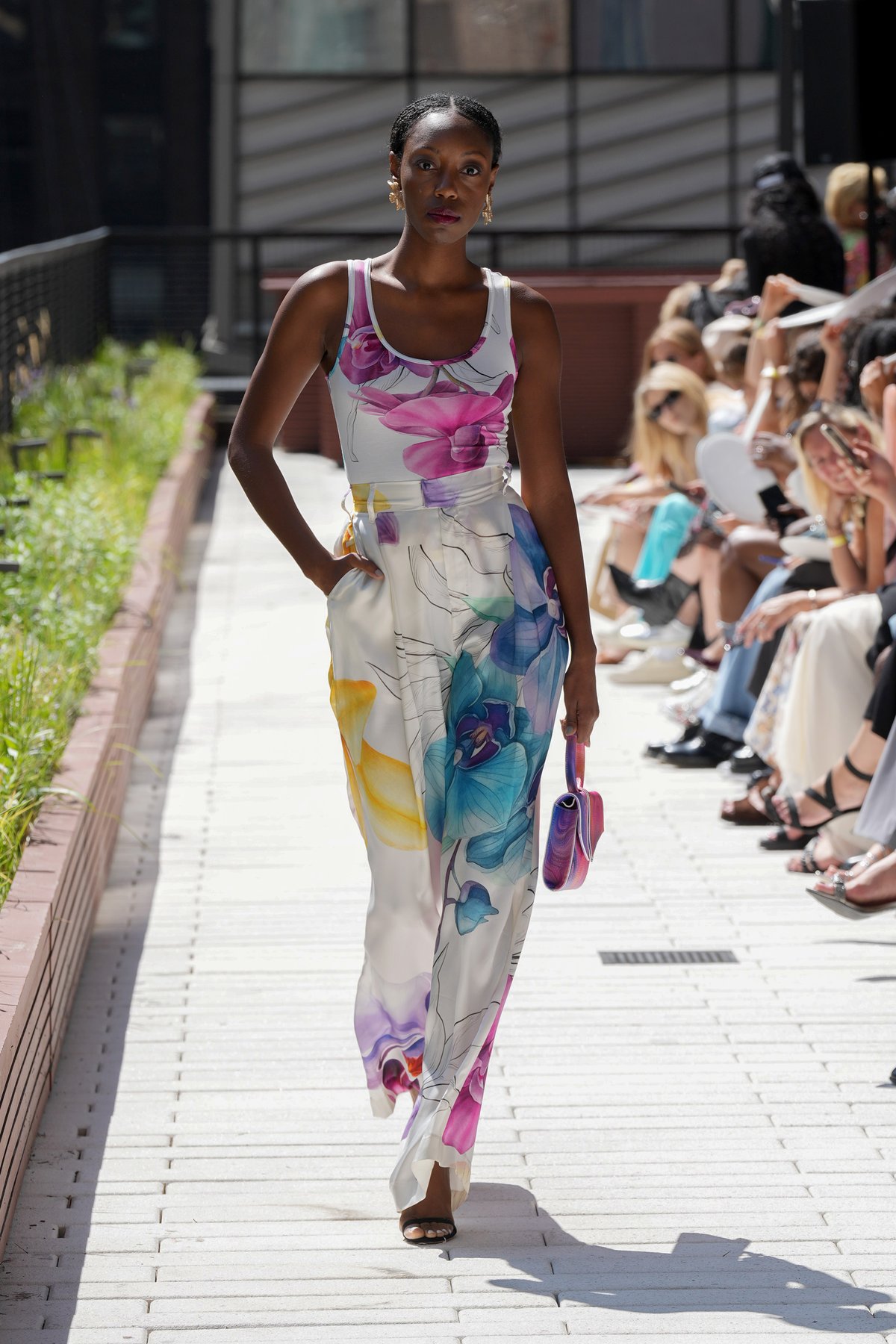 Mikaela at New York Fashion Week
